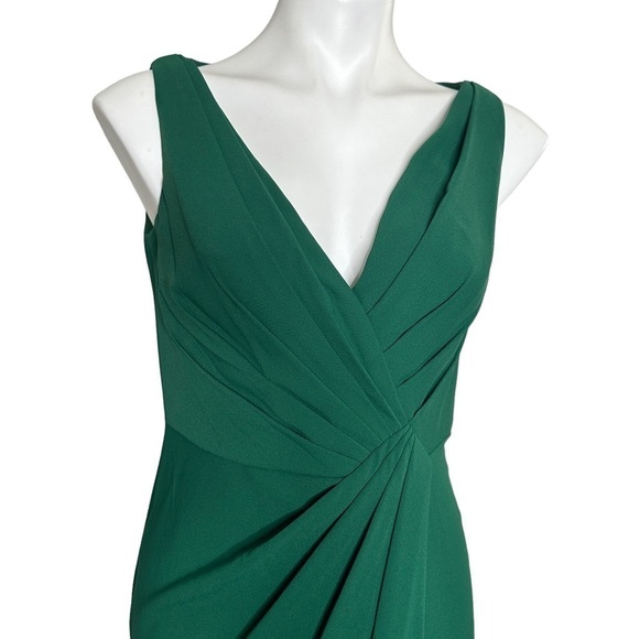 Jenny Packham Peekaboo Bridesmaid Dress Hunter Green NWT 6 - Picture 6 of 9